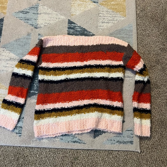 Anthropologie Striped Numph Boat Neck Sweater - Picture 2 of 5